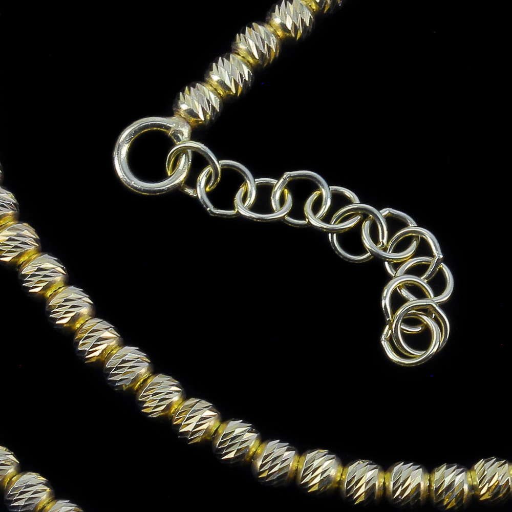 Italian gold chain 18kt and sparkling, various lengths