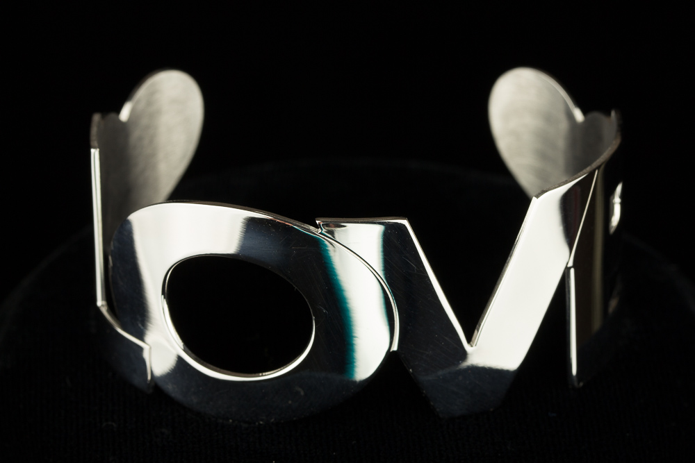 ES1113012 - Zilveren LOVE armband