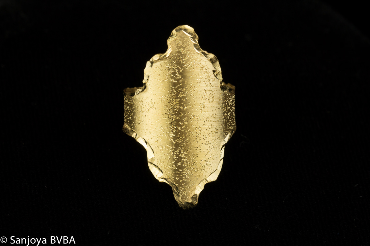 SC0114007 - Vergulde puntige ring