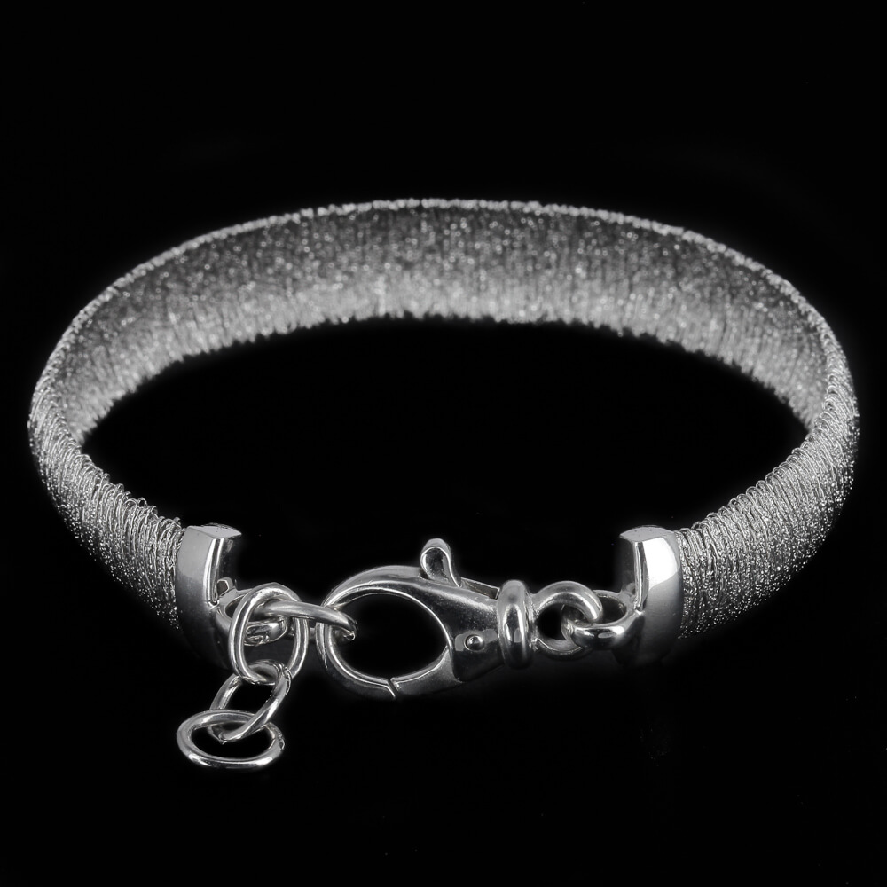 CLE1019006 - Elegante zilveren smalle armband