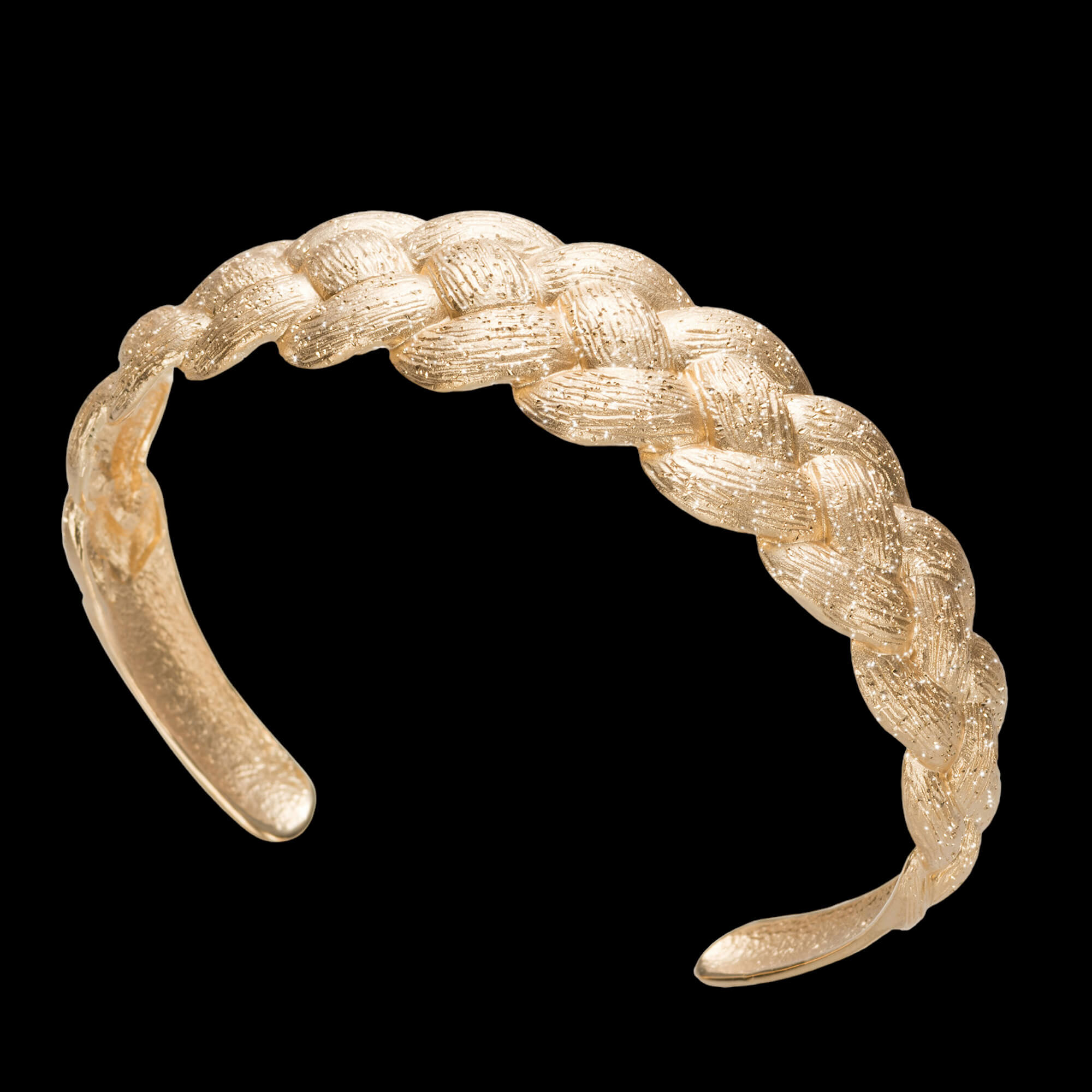 Beautiful gilt and braided Bangle