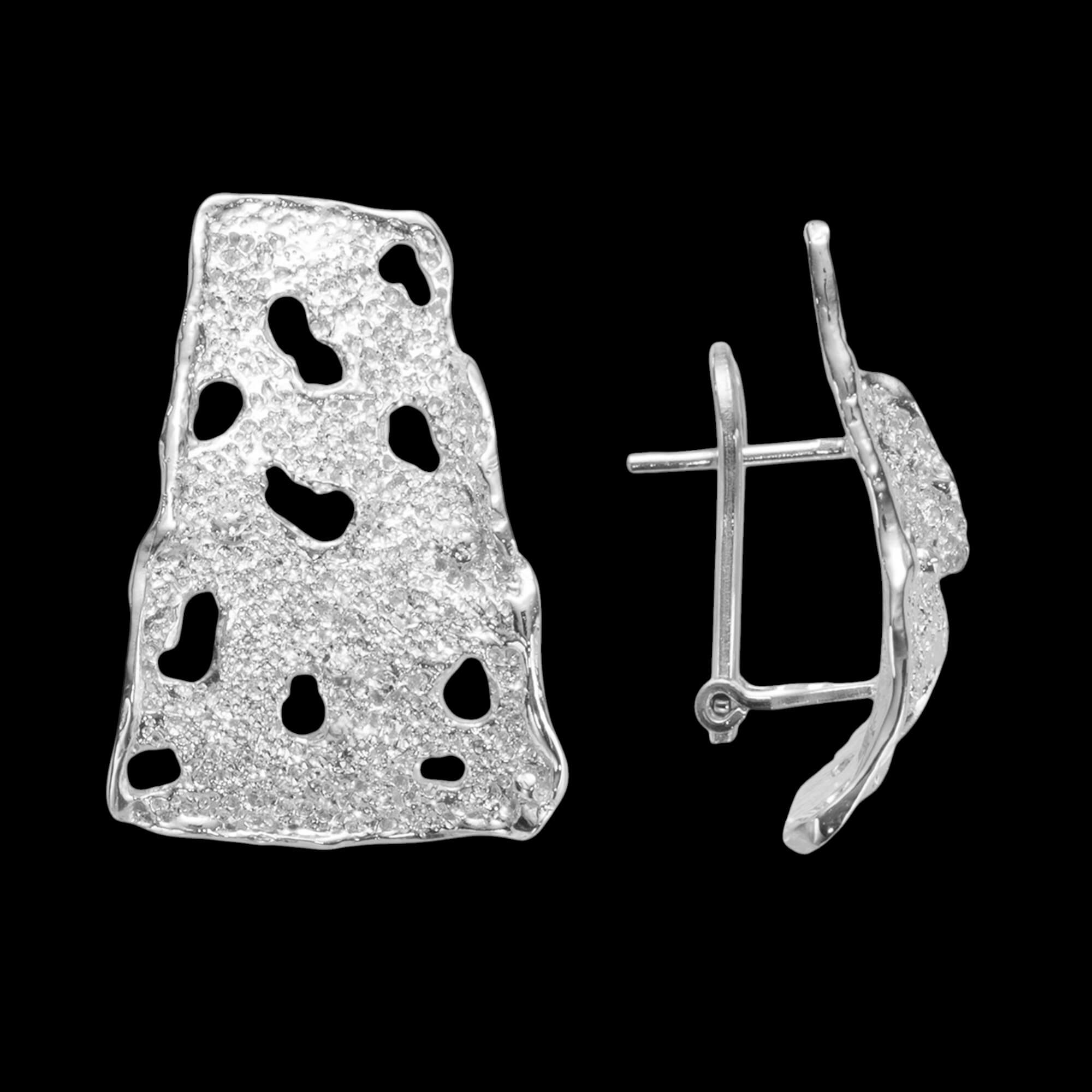 Artistic Silver Earrings
