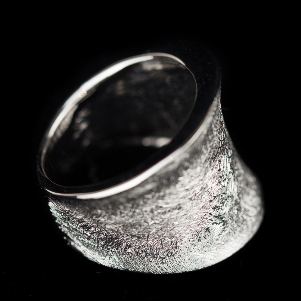 Silver Matte Sanjoya Ring