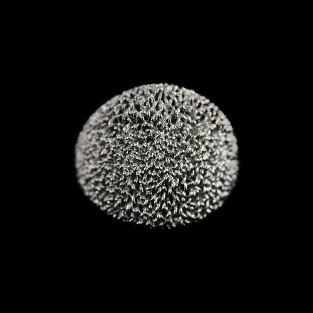 EK1117009 - Bolvormige charmante ring zilvergrijs
