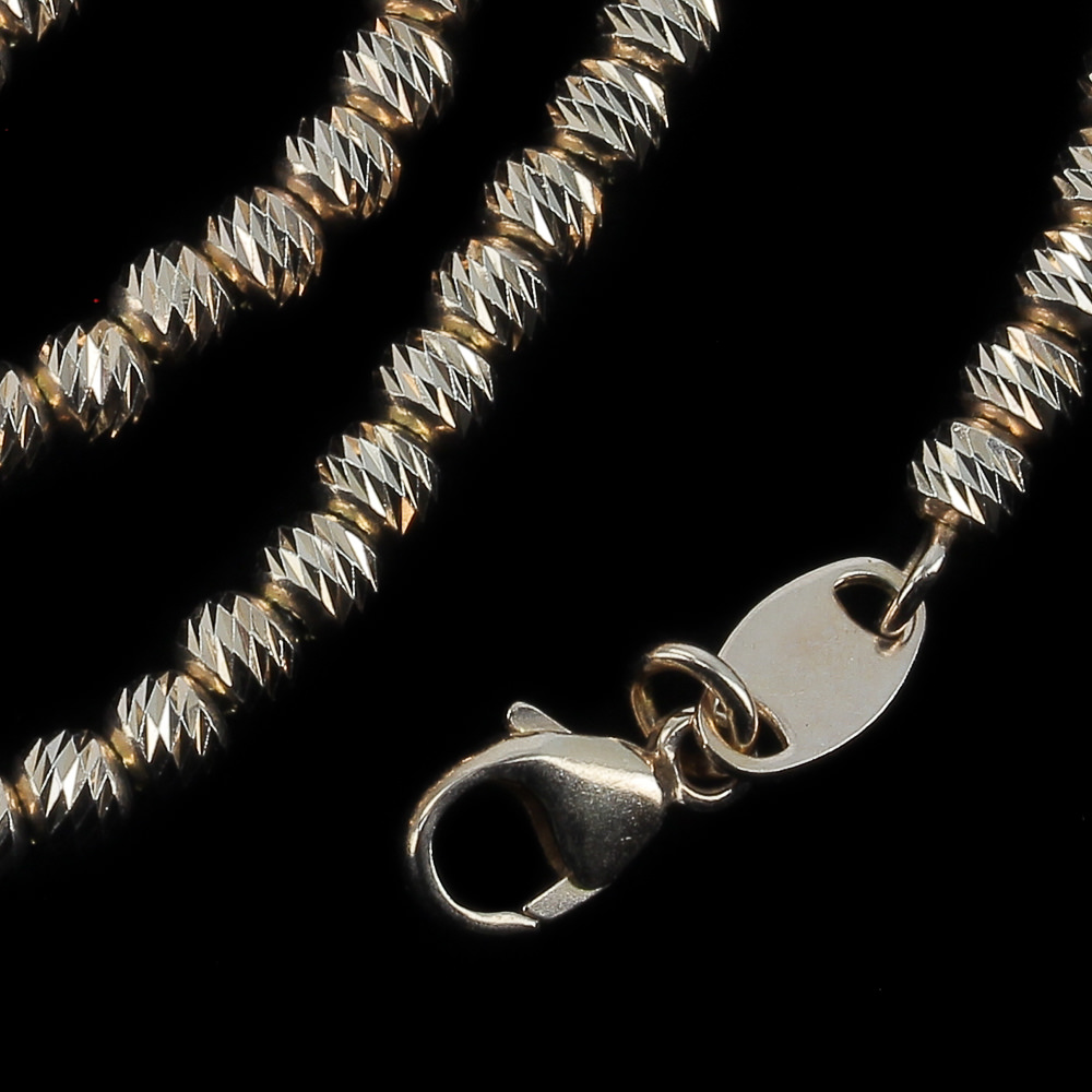 SC12120006R-2 Italiaanse ketting rosé en glinsterend in diverse lengten